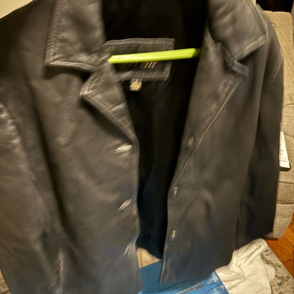 Leather black women’s jacket